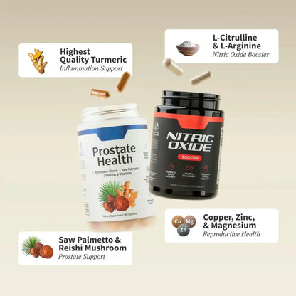 Óxido Nítrico + Prostate Health 2x1 Potencia Total