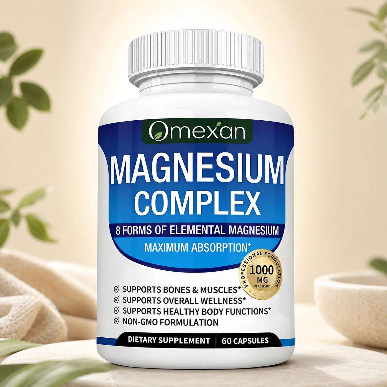 Magnesio Complex Omexan - 90 cápsulas