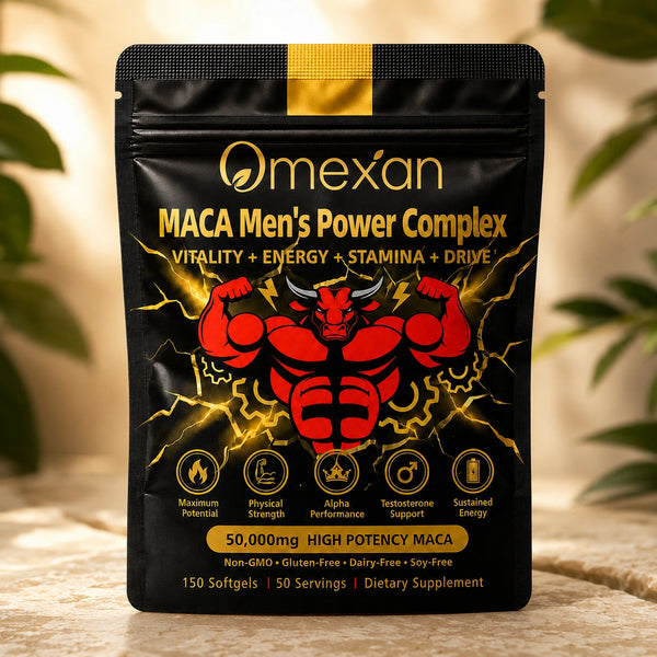 Maca Mens Complex Omexan - 90 cápsulas blandas