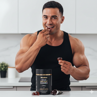 🔥Gold Shilajit Gummies|Energía, fuerza y enfoque