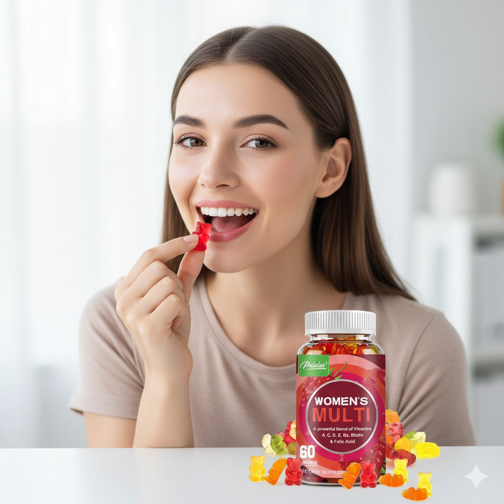 💖 Gomitas multivitamínicas para mujeres activas