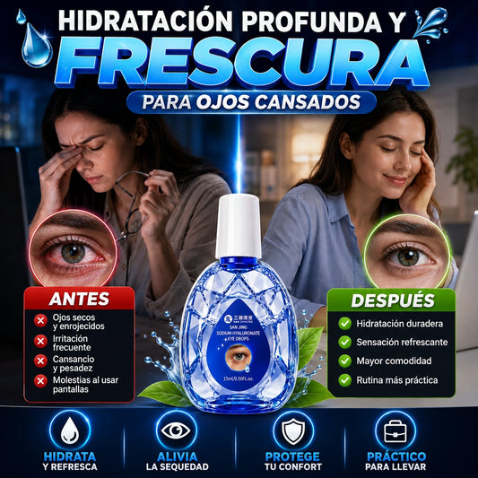 San Jing® Hydro Comfort — Gotas de Hialuronato de Sodio para Confort Ocular