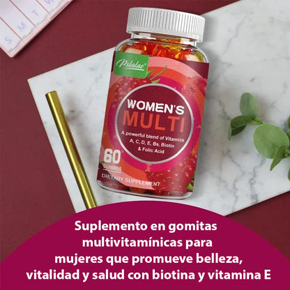 💖 Gomitas multivitamínicas para mujeres activas